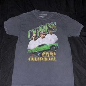 Graphic tees. Wishful thinking and Cypress Hill. Gently Used. Fit S-M